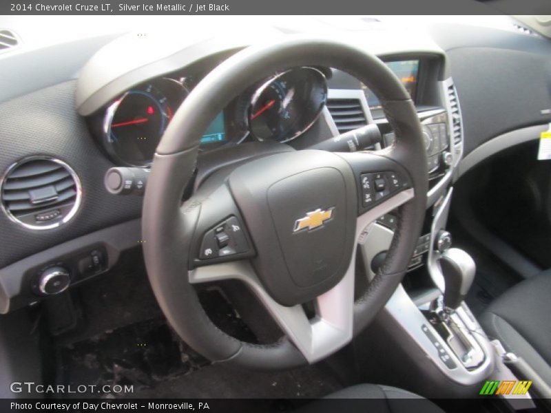 Silver Ice Metallic / Jet Black 2014 Chevrolet Cruze LT
