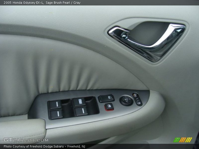 Sage Brush Pearl / Gray 2005 Honda Odyssey EX-L