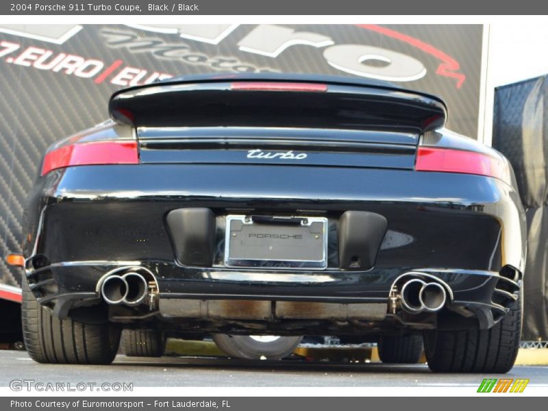 Black / Black 2004 Porsche 911 Turbo Coupe