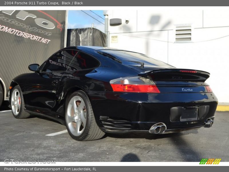 Black / Black 2004 Porsche 911 Turbo Coupe