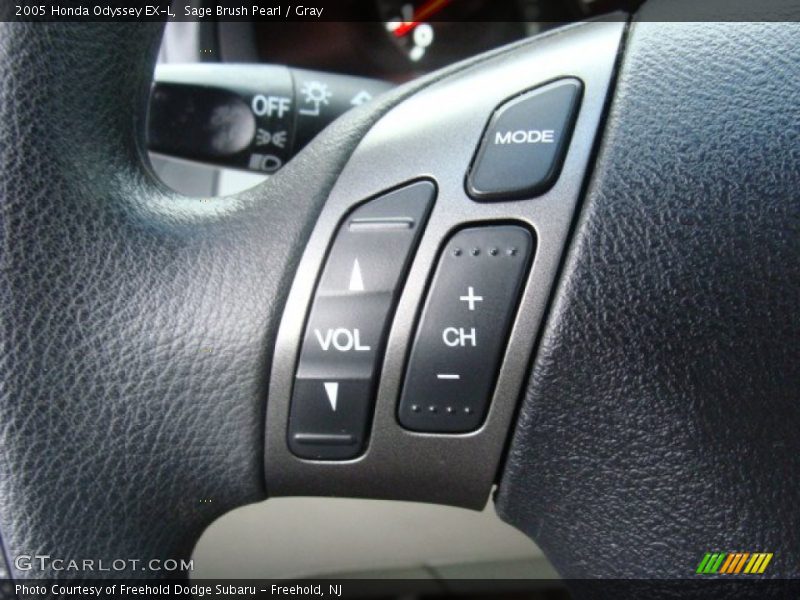 Sage Brush Pearl / Gray 2005 Honda Odyssey EX-L