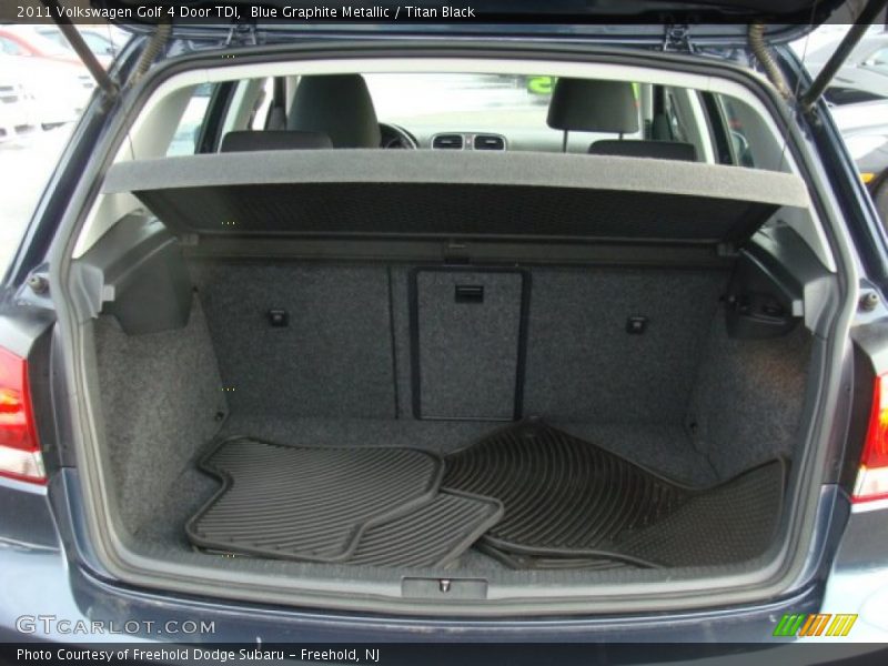 Blue Graphite Metallic / Titan Black 2011 Volkswagen Golf 4 Door TDI
