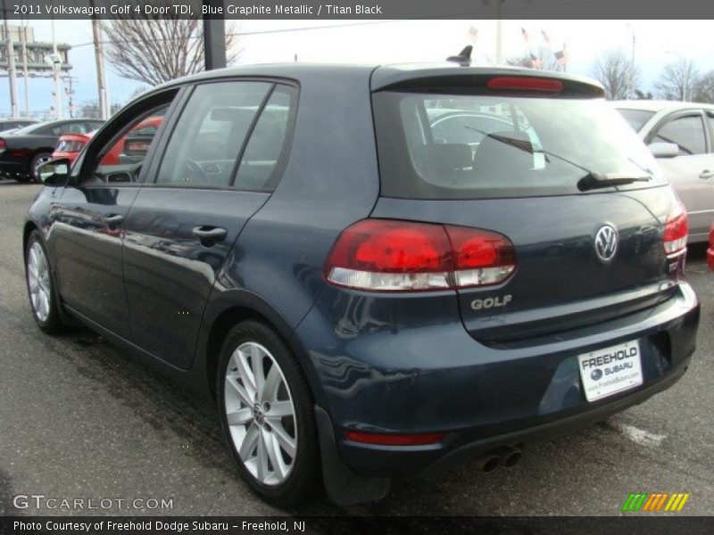 Blue Graphite Metallic / Titan Black 2011 Volkswagen Golf 4 Door TDI