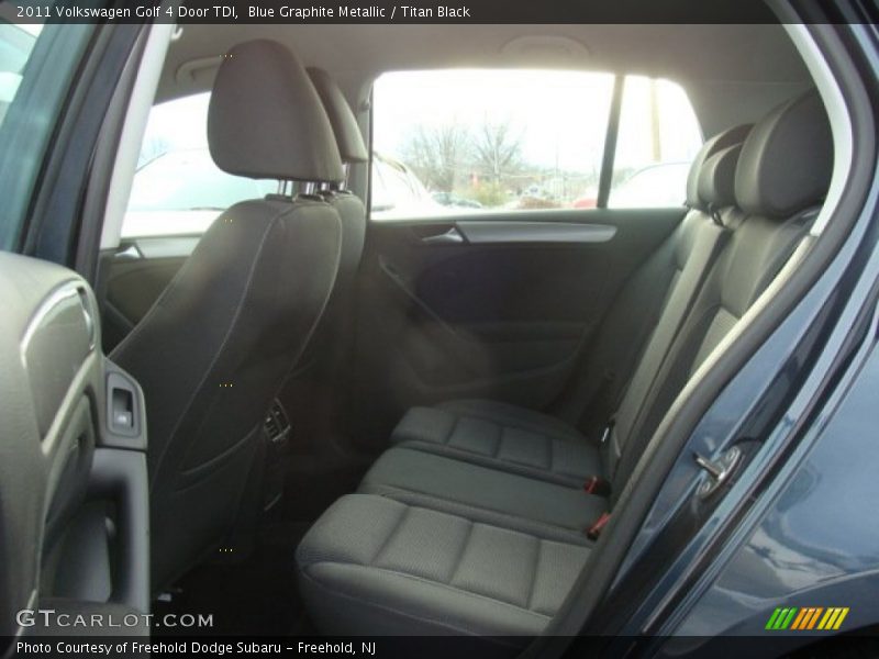 Blue Graphite Metallic / Titan Black 2011 Volkswagen Golf 4 Door TDI