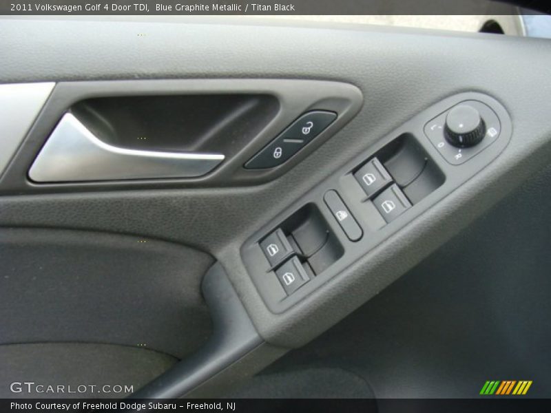 Blue Graphite Metallic / Titan Black 2011 Volkswagen Golf 4 Door TDI