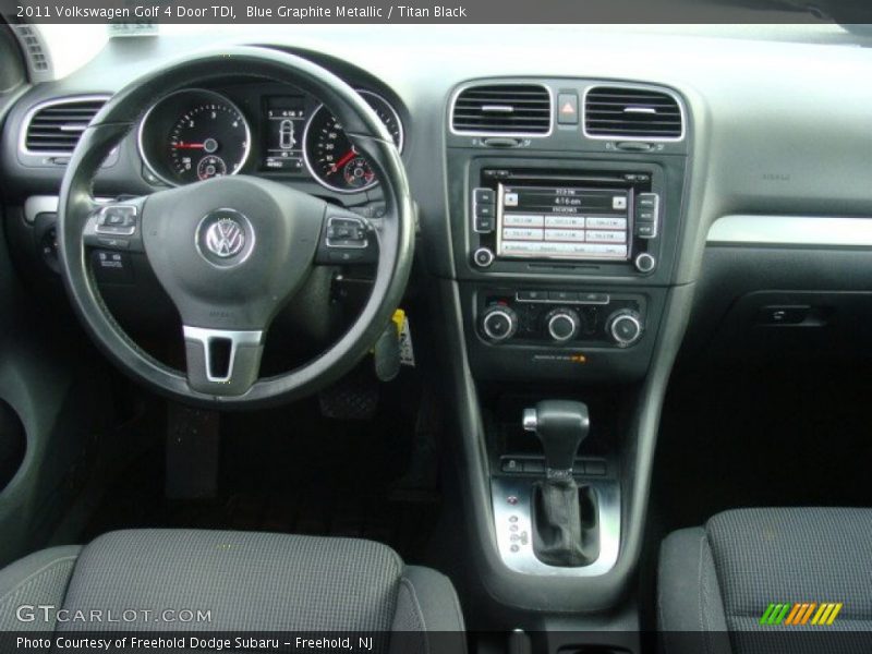 Blue Graphite Metallic / Titan Black 2011 Volkswagen Golf 4 Door TDI