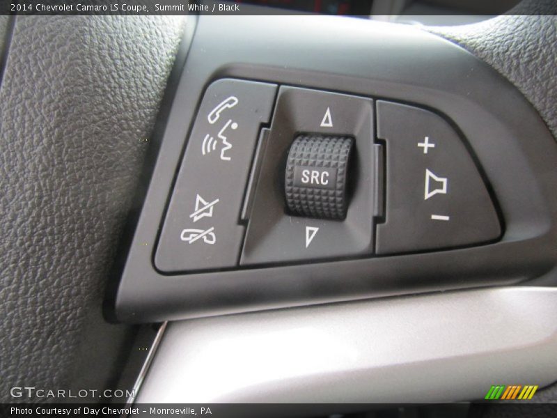 Summit White / Black 2014 Chevrolet Camaro LS Coupe