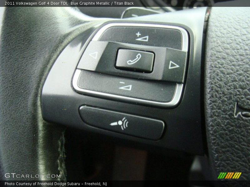 Blue Graphite Metallic / Titan Black 2011 Volkswagen Golf 4 Door TDI