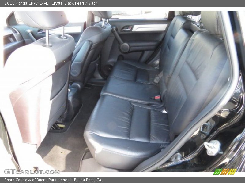 Crystal Black Pearl / Black 2011 Honda CR-V EX-L