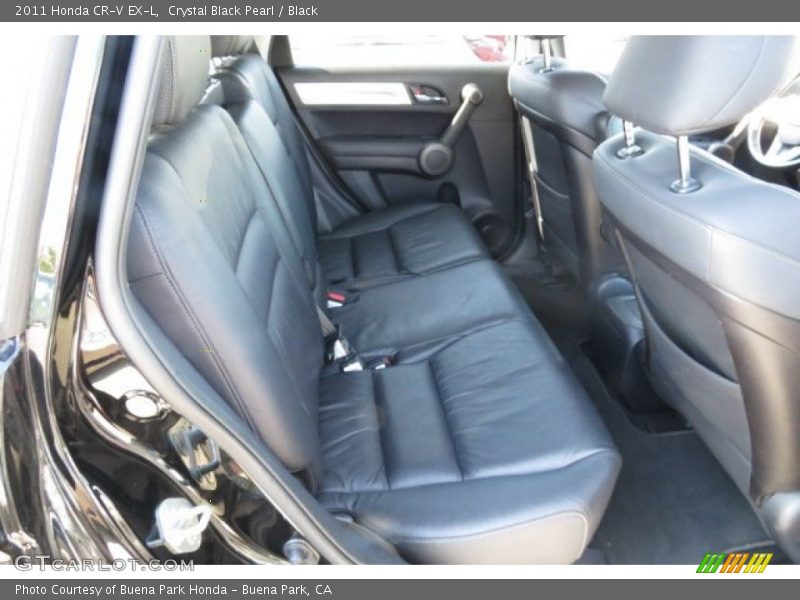 Crystal Black Pearl / Black 2011 Honda CR-V EX-L