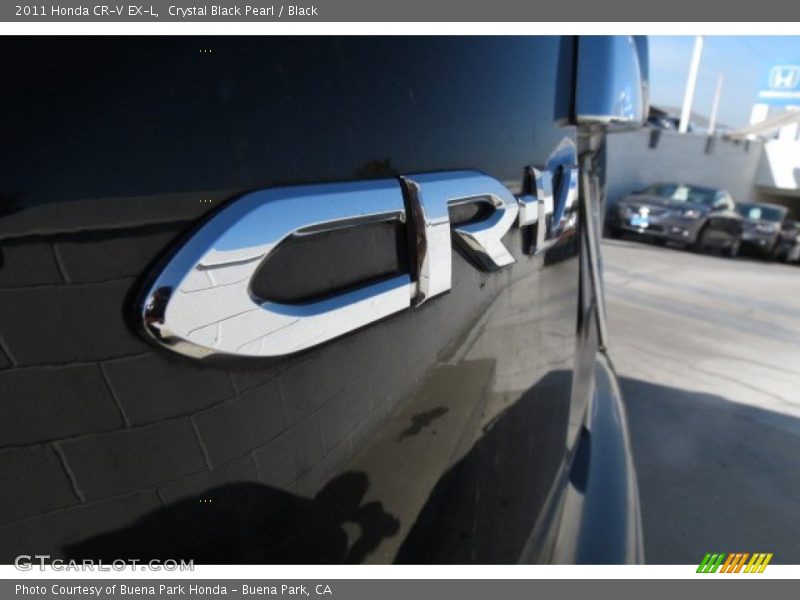 Crystal Black Pearl / Black 2011 Honda CR-V EX-L