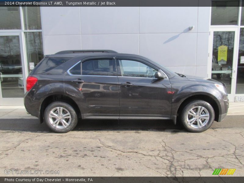 Tungsten Metallic / Jet Black 2014 Chevrolet Equinox LT AWD