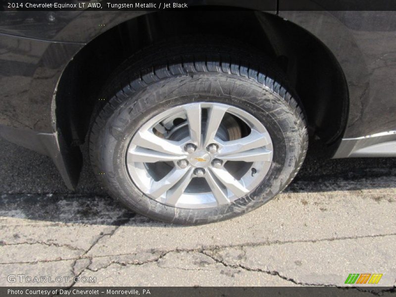 Tungsten Metallic / Jet Black 2014 Chevrolet Equinox LT AWD