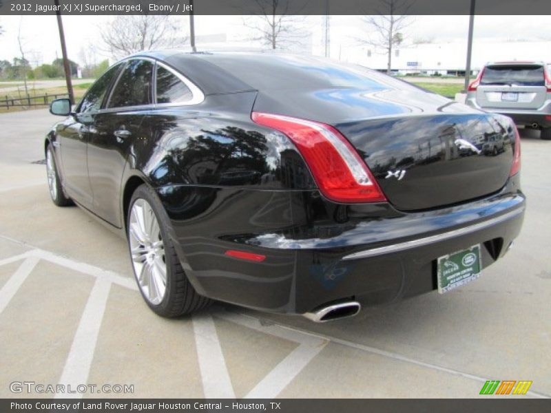 Ebony / Jet 2012 Jaguar XJ XJ Supercharged