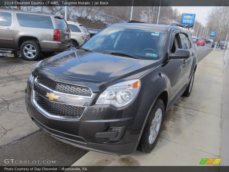 Tungsten Metallic / Jet Black 2014 Chevrolet Equinox LT AWD