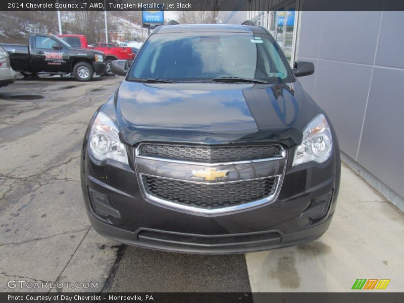 Tungsten Metallic / Jet Black 2014 Chevrolet Equinox LT AWD