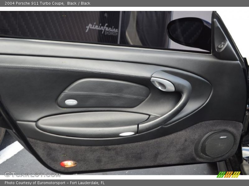 Black / Black 2004 Porsche 911 Turbo Coupe