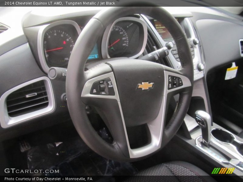Tungsten Metallic / Jet Black 2014 Chevrolet Equinox LT AWD