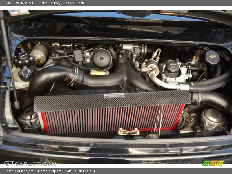 Black / Black 2004 Porsche 911 Turbo Coupe