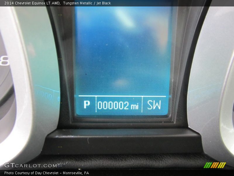 Tungsten Metallic / Jet Black 2014 Chevrolet Equinox LT AWD