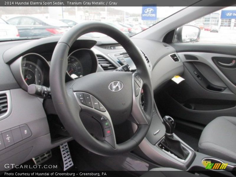  2014 Elantra Sport Sedan Steering Wheel