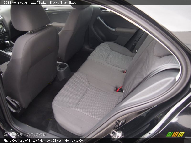 Black / Titan Black 2011 Volkswagen Jetta S Sedan