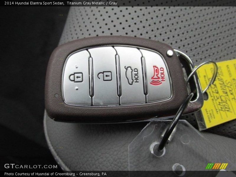 Keys of 2014 Elantra Sport Sedan