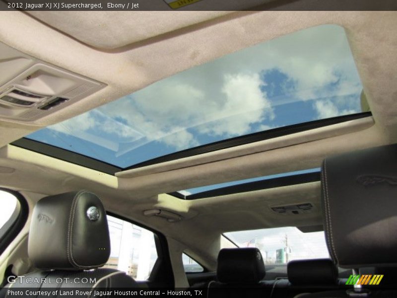 Sunroof of 2012 XJ XJ Supercharged