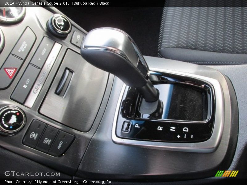  2014 Genesis Coupe 2.0T 8 Speed SHIFTRONIC Automatic Shifter