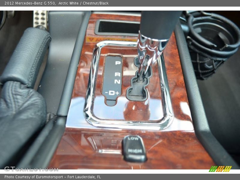 Arctic White / Chestnut/Black 2012 Mercedes-Benz G 550