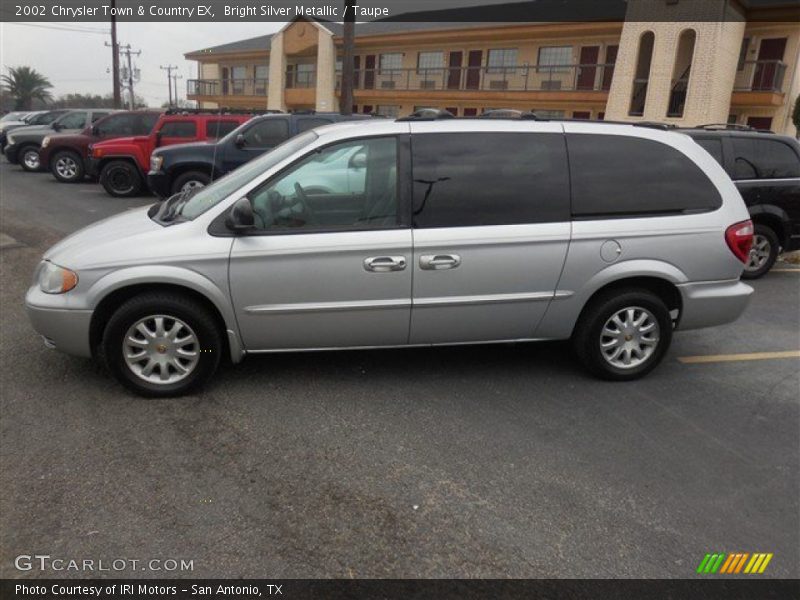 Bright Silver Metallic / Taupe 2002 Chrysler Town & Country EX