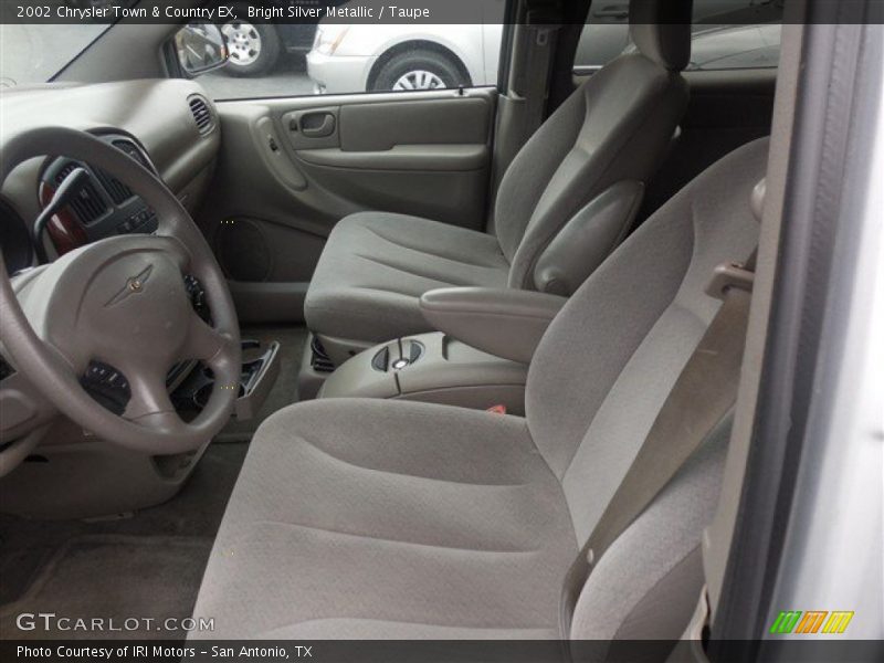 Bright Silver Metallic / Taupe 2002 Chrysler Town & Country EX