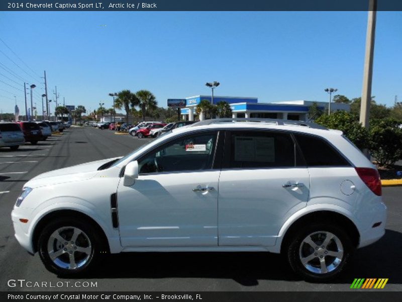 Arctic Ice / Black 2014 Chevrolet Captiva Sport LT