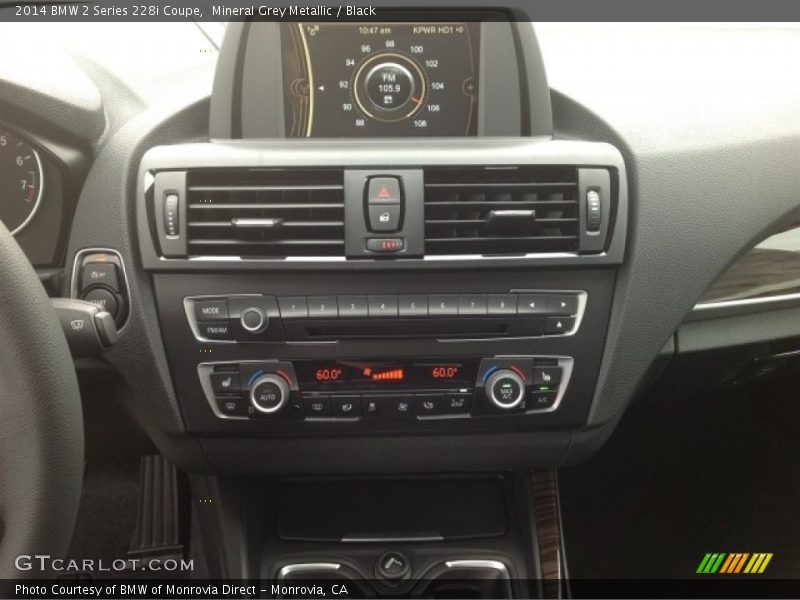 Controls of 2014 2 Series 228i Coupe