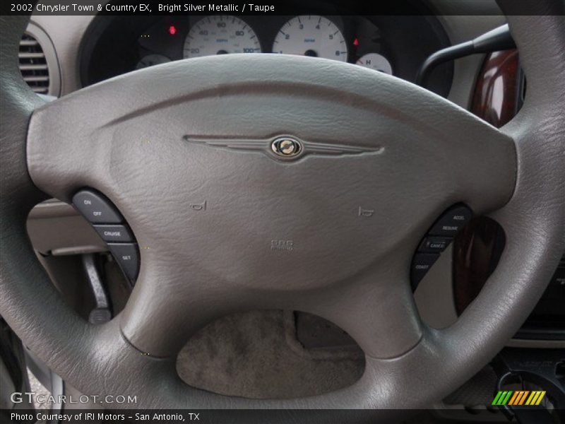 Bright Silver Metallic / Taupe 2002 Chrysler Town & Country EX