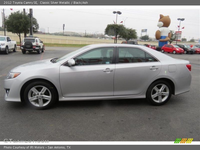 Classic Silver Metallic / Black/Ash 2012 Toyota Camry SE