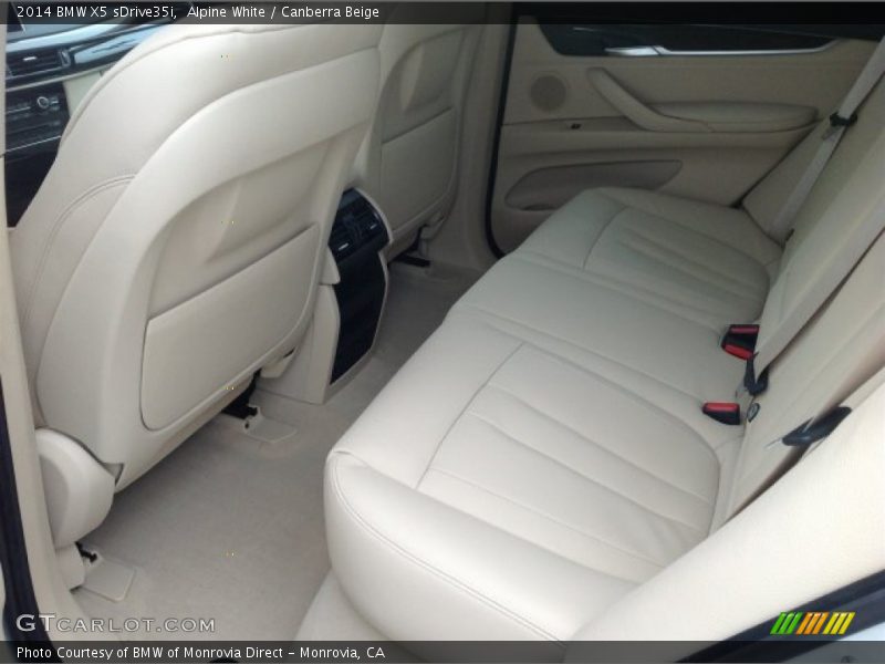 Alpine White / Canberra Beige 2014 BMW X5 sDrive35i
