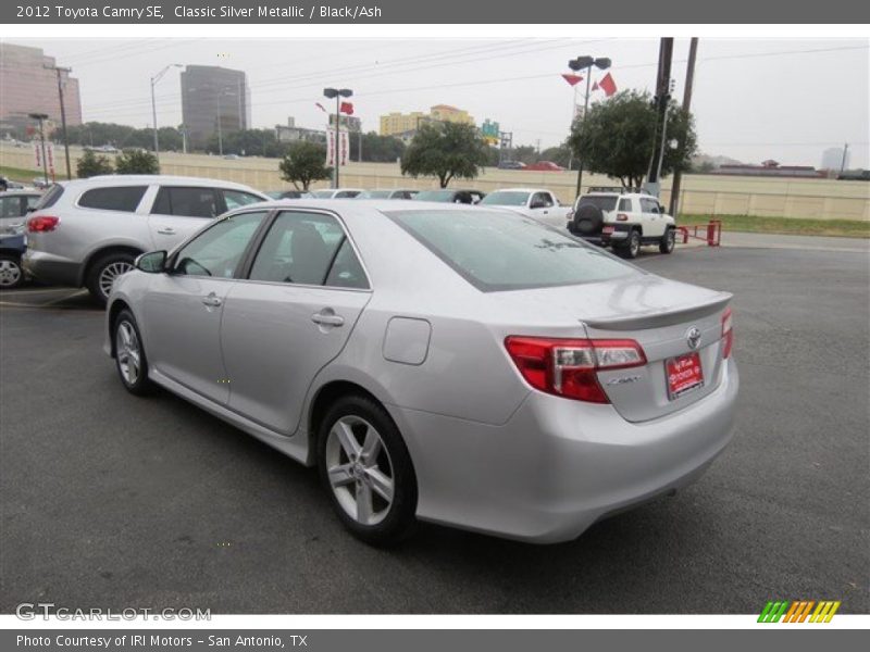 Classic Silver Metallic / Black/Ash 2012 Toyota Camry SE
