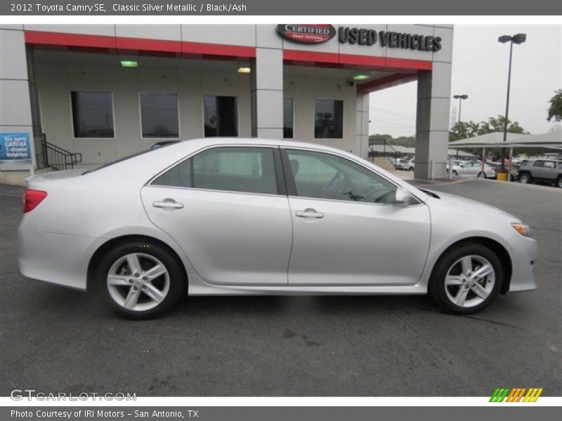 Classic Silver Metallic / Black/Ash 2012 Toyota Camry SE