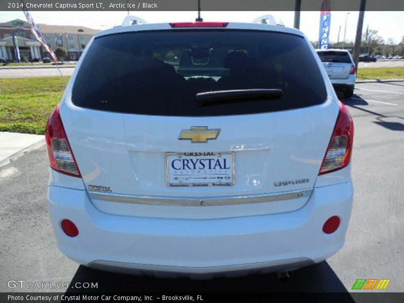 Arctic Ice / Black 2014 Chevrolet Captiva Sport LT