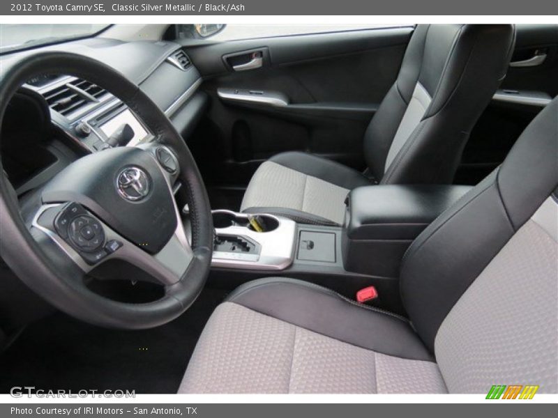 Classic Silver Metallic / Black/Ash 2012 Toyota Camry SE