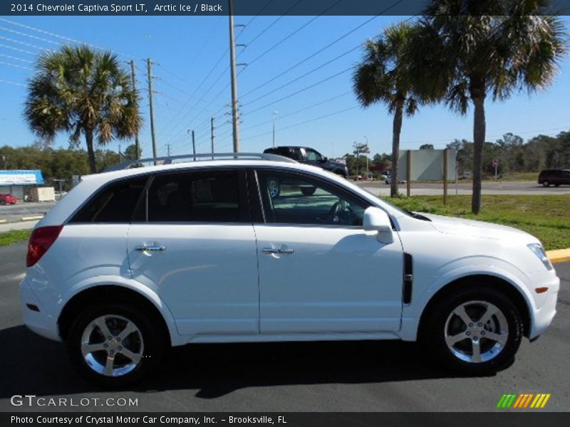 Arctic Ice / Black 2014 Chevrolet Captiva Sport LT