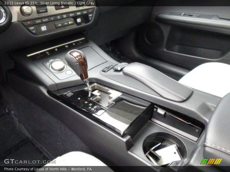 Silver Lining Metallic / Light Gray 2013 Lexus ES 350