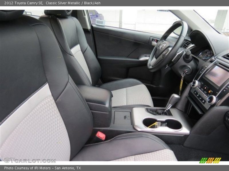 Classic Silver Metallic / Black/Ash 2012 Toyota Camry SE