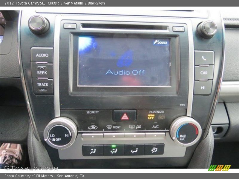 Classic Silver Metallic / Black/Ash 2012 Toyota Camry SE