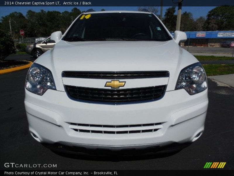 Arctic Ice / Black 2014 Chevrolet Captiva Sport LT
