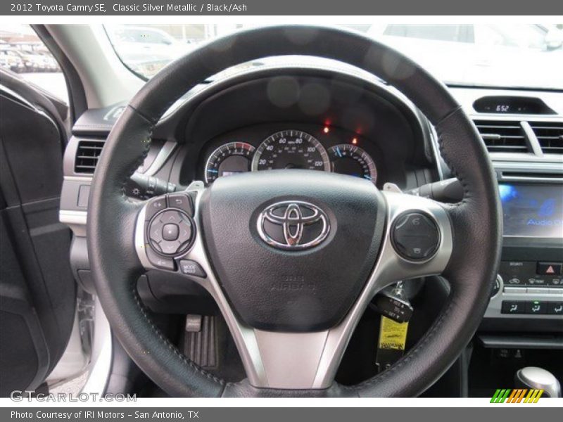 Classic Silver Metallic / Black/Ash 2012 Toyota Camry SE
