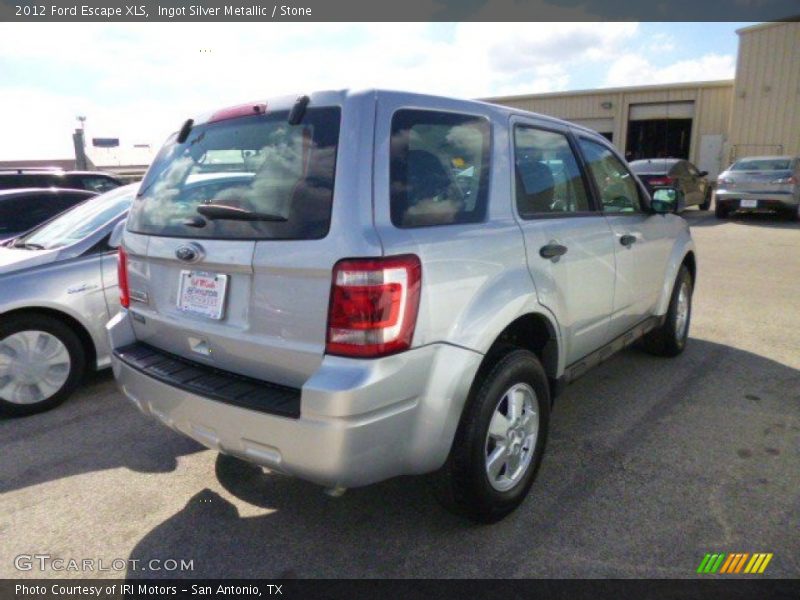 Ingot Silver Metallic / Stone 2012 Ford Escape XLS