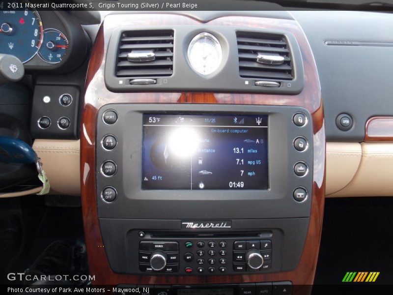 Controls of 2011 Quattroporte S