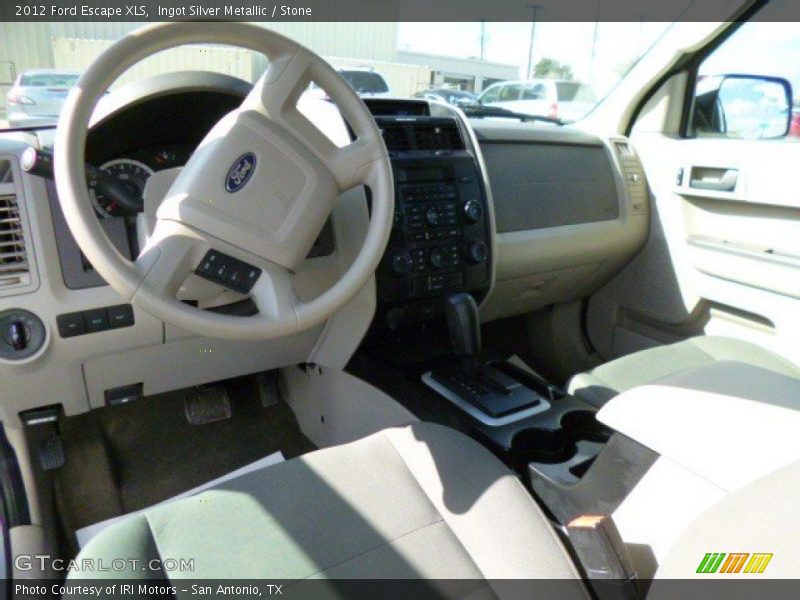 Ingot Silver Metallic / Stone 2012 Ford Escape XLS